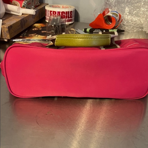 Pink and Brown Tote Bag - Picture 11 of 16